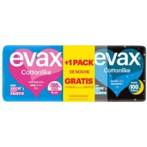 Accessoires corps Evax Pack De Serviettes Cottonlike Ailes Normales Jour 32 Unité