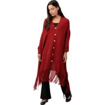 Gilet Admas Poncho long Punto