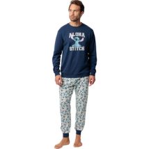 Pyjamas / Chemises de nuit Admas Pyjama velours pantalon top manches longues Aloha Stitch