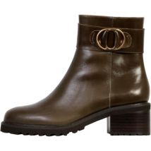 Bottines Emilie Karston Bottine à Talon Cuir Quinn