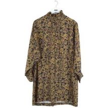 Tunique Elise Chalmin Robe en soie dorée