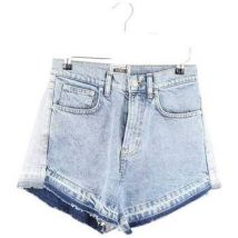 Short Moschino Mini short en coton bleu