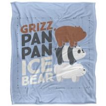 Plaids, jetés We Bare Bears TV24328