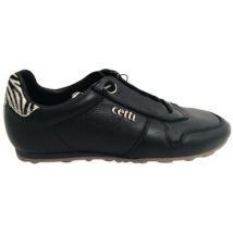 Baskets basses Cetti BASKETS 1379 CUIR NOIR