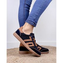 Baskets Back 70 - Sneakers TEDDY FU14 Navy