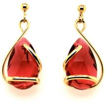Boucles oreilles Andrea Marazzini Boucles d'oreilles mini drop doré/red