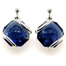 Boucles oreilles Andrea Marazzini Boucles d'oreilles Octagon dark blue