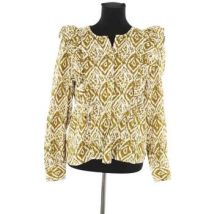 Blouses Sézane Blouse en coton verte
