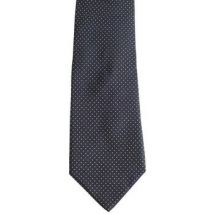 Cravates et accessoires Alain Figaret Cravate en soie bleue
