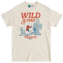 T-shirt Peanuts Wild And Free