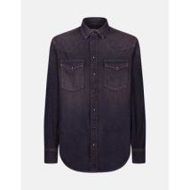 Chemise Dondup UC343R DF0272U-LP6 DU 800 BLACK