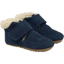 Chaussons bébé Pom Pom Chaussons Beginners Shepheard Velcro Deep Blue