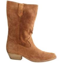 Boots Bash Bottes en daim camel