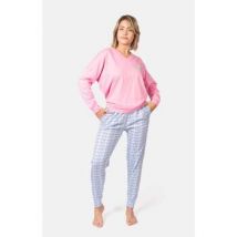 Pyjamas / Chemises de nuit Coup De Coeur Pyjama femme 100% coton T-shirt oversize - AMOR