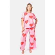 Pyjamas / Chemises de nuit Coup De Coeur Pyjama femme 100% coton oversize - BIG