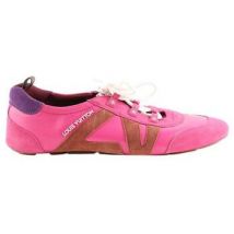 Baskets basses Louis Vuitton Baskets en daim roses