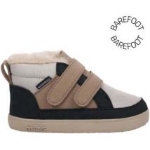 Baskets montantes enfant Muris Baskets Barefoot Fourrées Baltic Mini Warm Taupe