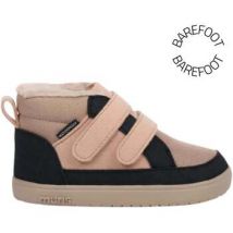 Bottes neige enfant Muris Baskets Barefoot Fourrées Baltic Mini Soft Pink