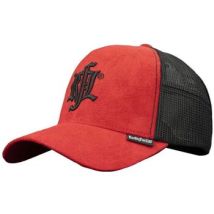 Casquette Rock’n Free Life Casquette trucker avec filet en suédine Red Morning
