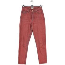 Jeans mom Bimba Y Lola Jean slim en coton rouge