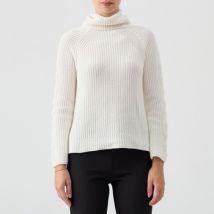 Pull Le Tricot Perugia Col roulé à manches travaillées