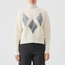 Pull Le Tricot Perugia Col roulé en laine