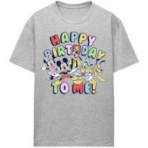 T-shirt Mickey Mouse And Friends Happy Birthday To Me