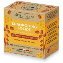 Shampooings Beauterra Solide Shampooing À L 39;avoine Et Au Miel
