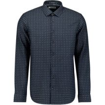 Chemise No Excess Chemise Jacquard Impression Marine