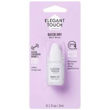 Soins des ongles Elegant Touch Protective Nail Glue Clear