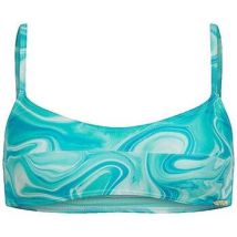 Maillots de bain Superdry Haut de bikini imprimé bleu