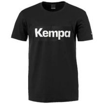 T-shirt Kempa T-shirt Promo noir à manches courtes