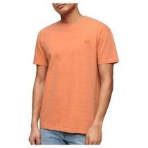 T-shirt Superdry T-shirt Vintage Texture manches courtes orange