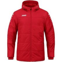 Veste Jako Veste Coachjacke Team avec capuche rouge
