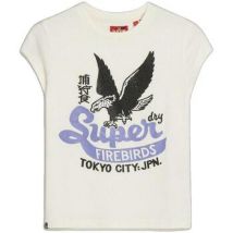 T-shirt Superdry T-shirt à manches courtes avec motif fantaisie