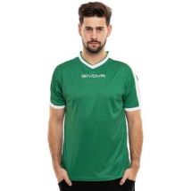 Ensemble de football Givova T-shirt Revolution vert et jaune