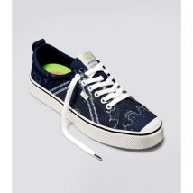 Baskets basses Cariuma OCA Low toile navy imprimé bandana