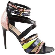 Sandales Msgm Talons en cuir multicolores