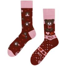Chaussettes Many Mornings Chaussettes LOVE TEDDY Rouge