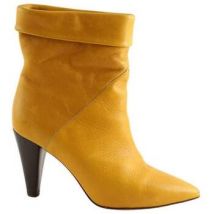 Bottines Bash Boots en cuir jaune