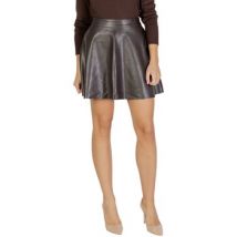Jupes courtes Only Onluna Faux Leather Flared Skirt Otw 15356642
