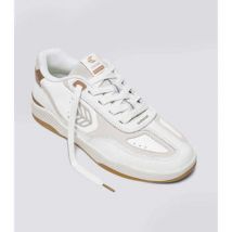 Baskets basses Cariuma Skategoat C25 cuir blanc silver cloud