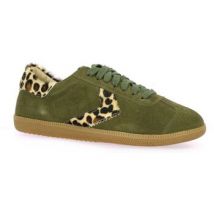 Baskets basses Step Baskets cuir velours /leo