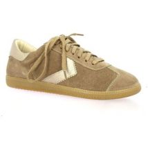 Baskets basses Step Baskets cuir velours