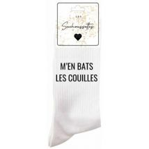 Chaussettes Les Sachoussettes M'en bats les couilles