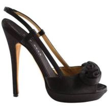Chaussures escarpins Elie Saab Talons en daim noirs