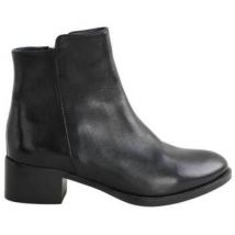 Bottines Carel Paris Boots en cuir noir