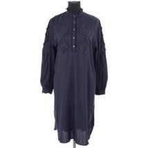 Robe courte Antik Batik Robe en coton marine