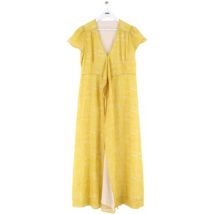 Robe Soi Robe en soie jaune