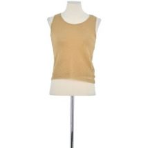 Debardeur Plein Sud Top sans manche en coton beige